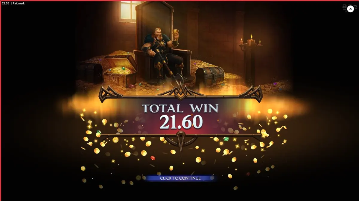 Cena de batalha viking épica com navios e escudos no slot Raidmark da Ace Roll